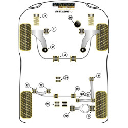 POWERFLEX FOR VOLKSWAGEN VENTO  , VENTO (2005 - 2010)  ,