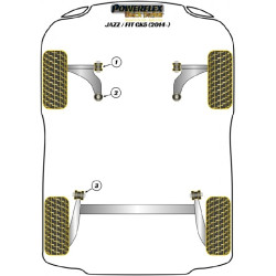 POWERFLEX FOR HONDA JAZZ / FIT GK5 (2014 - EN ADELANTE)