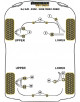 POWERFLEX POST. BRAZO POST. Nº14 PARA JAGUAR (DAIMLER)