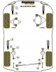 SILENTBLOCK TRAPECIO AL PUENTE TRASERO Nº8 PARA SAAB