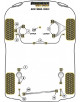 SILENTBLOCK TRAPECIO AL PUENTE TRASERO Nº8 PARA SAAB