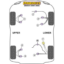 POWERFLEX FOR MITSUBISHI SHOGUN 2000-2006 (V7* MODELS)