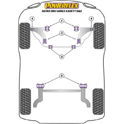 POWERFLEX FOR VAUXHALL / OPEL ASTRA MODELS , ASTRA MK2 - KAD