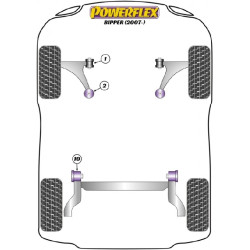 POWERFLEX POUR VAUXHALL / OPEL CORSA MODELS , CORSA D , VXR