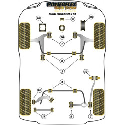 POWERFLEX FOR MAZDA MAZDA 3 , MAZDA 3 BK (2004-2009) ,