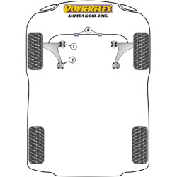 POWERFLEX FOR VAUXHALL / OPEL ZAFIRA MODELS , ZAFIRA C (2011