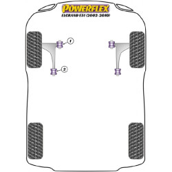 POWERFLEX POUR NISSAN ELGRAND E51 (2002 - 2010)