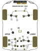 POWERFLEX DEL. CHASIS POST. Nº11 PARA PORSCHE