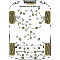 POWERFLEX POUR LANCIA INTEGRALE 16V (1989-1994)