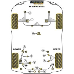 POWERFLEX FOR TOYOTA 86 / GT86 , 86/GT86 TRACK & RACE ,