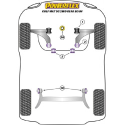 POWERFLEX POUR VOLKSWAGEN TOURAN MODELS , TOURAN (2017 - ) ,