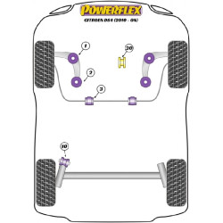 POWERFLEX POUR PEUGEOT RCZ (2009-EN ADELANTE)