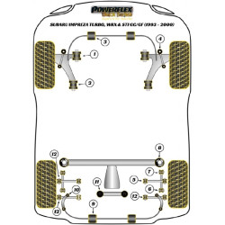 POWERFLEX POUR SUBARU LEGACY MODELS , LEGACY BD, BG (1993 -