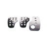 OMP SET 3 RACING PEDALS SILVER