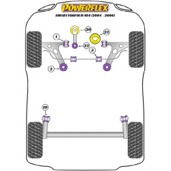 POWERFLEX FOR SMART FORFOUR 454 (2004 - 2006)