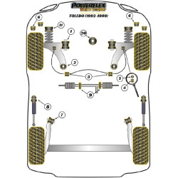 POWERFLEX FOR VOLKSWAGEN PASSAT MODELS , PASSAT (1988 - 1996