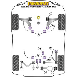 POWERFLEX POUR VOLKSWAGEN TOURAN MODELS , TOURAN (2017 - ) ,