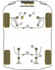 SILENTBLOCK UNIÓN CHASIS AMORT. TRASERO Nº11 PARA VOLKSWAGEN