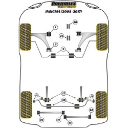 POWERFLEX POUR VAUXHALL / OPEL INSIGNIA MODELS  , INSIGNIA 2