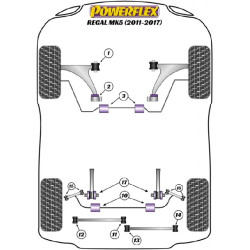 POWERFLEX FOR VAUXHALL / OPEL INSIGNIA MODELS  , INSIGNIA 2W