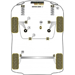 POWERFLEX FOR VOLKSWAGEN UP! (2011 -)