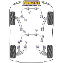 POWERFLEX POUR VOLKSWAGEN TRANSPORTER MODELS , T6 TRANSPORTE