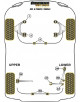 POWERFLEX POST. INTERNO INFERIOR BRAZO POST. Nº21 PARA HOND