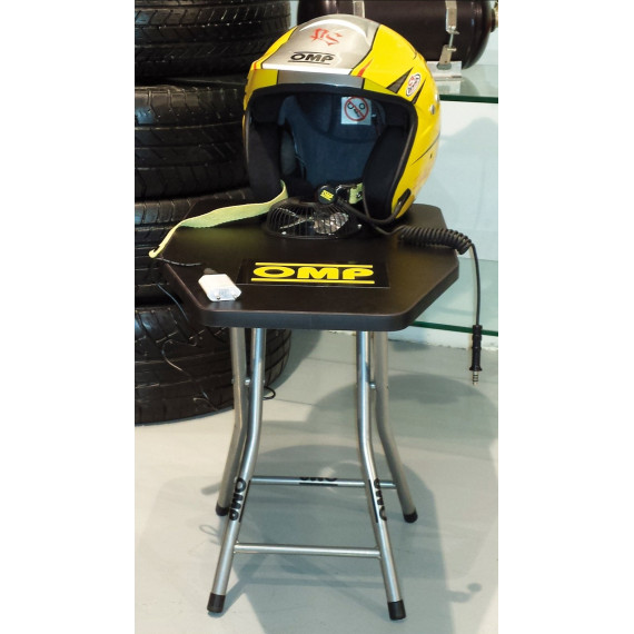 TABLE WITH DRYER FOR OMP HELMET