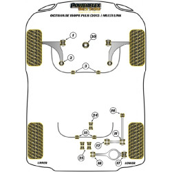 POWERFLEX FOR VOLKSWAGEN PASSAT MODELS , PASSAT B8 (2015 EN