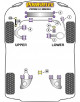 SILENTBLOCK TOPE AMORTIGUADOR DELANTERO Nº21 PARA VOLKSWAGEN