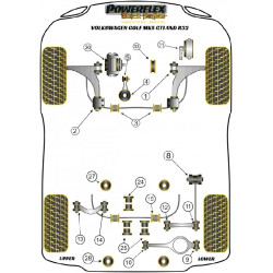 POWERFLEX FOR VOLKSWAGEN PASSAT MODELS , PASSAT CC 35 (2008-