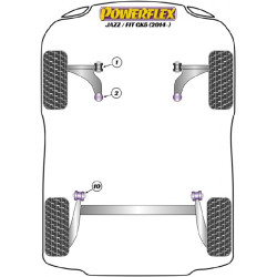 POWERFLEX FOR HONDA JAZZ / FIT GK5 (2014 - EN ADELANTE)