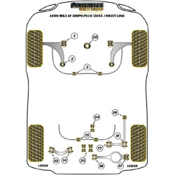 POWERFLEX POUR VOLKSWAGEN TOURAN MODELS , TOURAN (2017 - ) ,