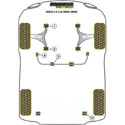 POWERFLEX POUR LANCIA DELTA GEN 1&2 (1983-2000), DEDRA (1989