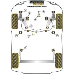 POWERFLEX FOR VOLKSWAGEN POLO MODELS , POLO MK5 6R/6C (2009