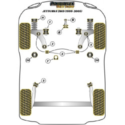 POWERFLEX FOR VOLKSWAGEN POLO MODELS , POLO MK5 6R/6C (2009