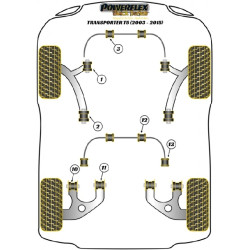 POWERFLEX FOR VOLKSWAGEN TRANSPORTER MODELS , T6 TRANSPORTER