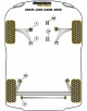 POWERFLEX PUENTE POST. Nº10 PARA VAUXHALL / OPEL