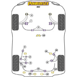 POWERFLEX POUR TOYOTA 86 / GT86 , 86 / GT86 ROAD ,