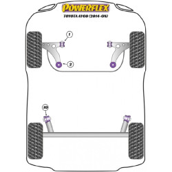 POWERFLEX POUR TOYOTA AYGO (2005 - 2014)