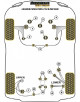 SOPORTE MOTOR DEL. SUPERIOR Nº4 PARA MITSUBISHI