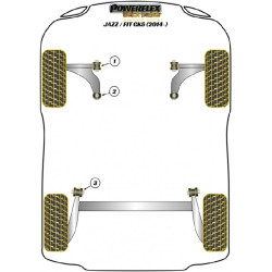 POWERFLEX FOR HONDA JAZZ / FIT GK5 (2014 - EN ADELANTE)