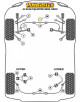 SILENTBLOCK CHASIS AL BRAZO SUP. DELANTERO Nº3 PARA VAG