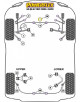 SILENTBLOCK CHASIS AL BRAZO SUP. DELANTERO Nº3 PARA VAG