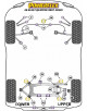 SILENTBLOCK CHASIS AL BRAZO SUP. DELANTERO Nº3 PARA VAG