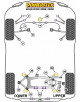 SILENTBLOCK CHASIS AL BRAZO SUP. DELANTERO Nº3 PARA VAG