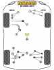 SILENTBLOCK CHASIS AL BRAZO SUP. DELANTERO Nº3 PARA VAG