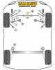 SILENTBLOCK CHASIS AL BRAZO SUP. DELANTERO Nº3 PARA VAG