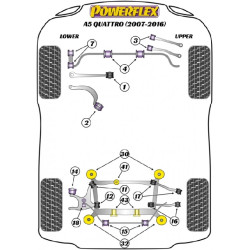 POWERFLEX POUR VOLKSWAGEN PASSAT MODELS , PASSAT B5 (1996 -