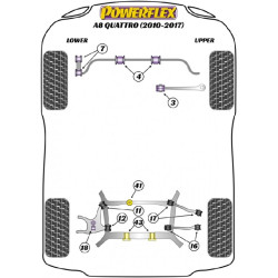 POWERFLEX POUR VOLKSWAGEN PASSAT MODELS , PASSAT B5 (1996 -